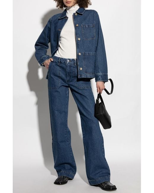 A.P.C. Blue Jeans Seaside