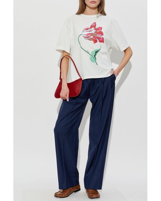 KENZO White T-Shirt With Logo