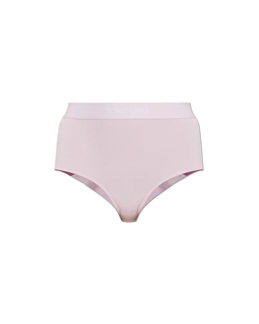 Tom Ford Pink High-Waisted Leggings