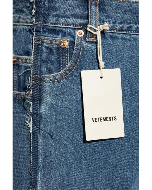 Vetements White Pendant With Logo