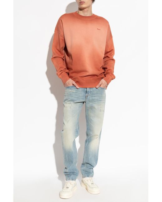 DIESEL Orange Sweatshirt 'S-Rob-R1' for men