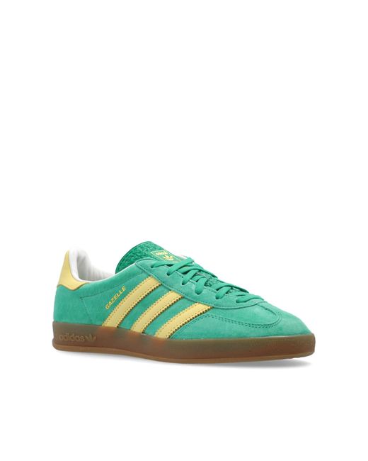 Adidas Originals Green ‘Gazelle Indoor’ Sports Shoes