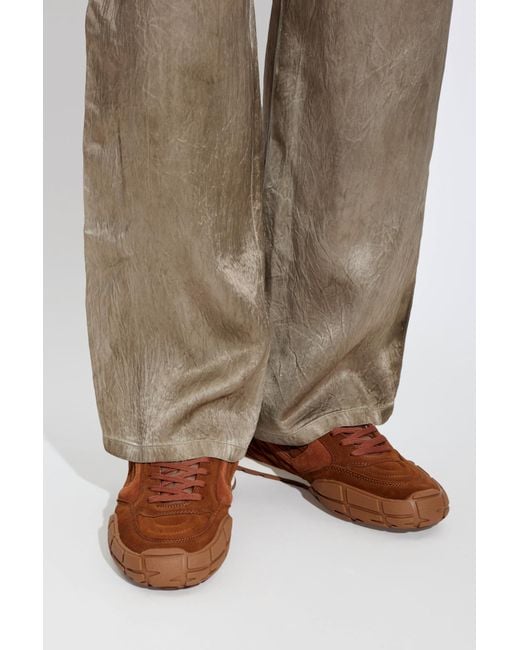DIESEL Brown Sports Shoes 'S-Pagodha Low' for men