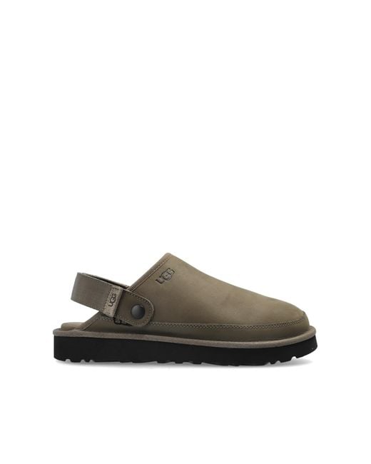 Ugg Brown "Goldencoast Clog Ii Nubuck" Shoes for men