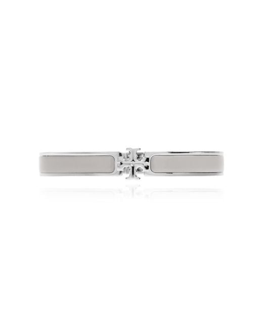 Tory Burch White Bracelet With Resin