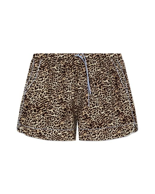 Munthe Brown "Buniga" Shorts