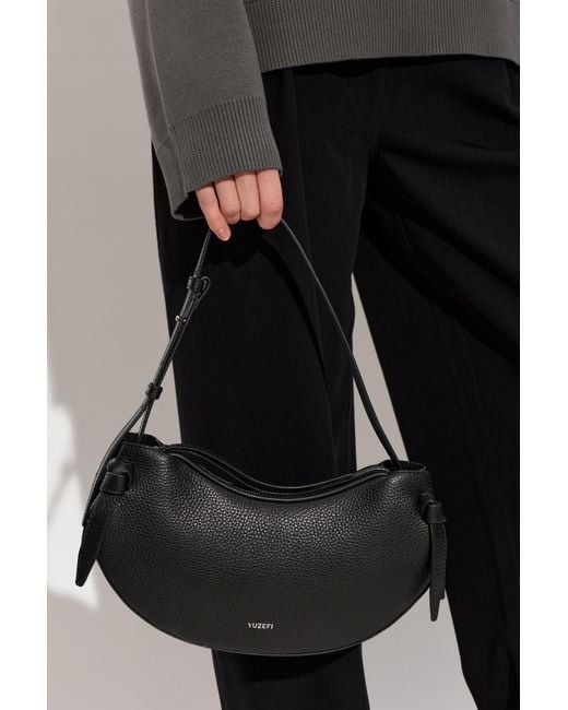 Yuzefi Black Fortune Cookie' Shoulder Bag