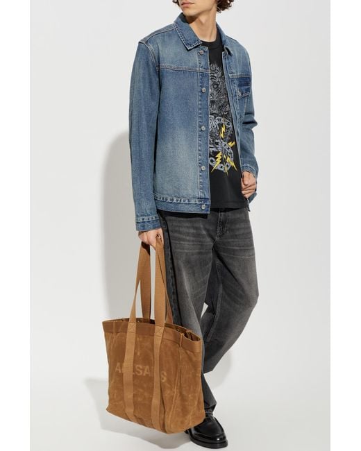 AllSaints Blue 'Roth' Denim Jacket for men