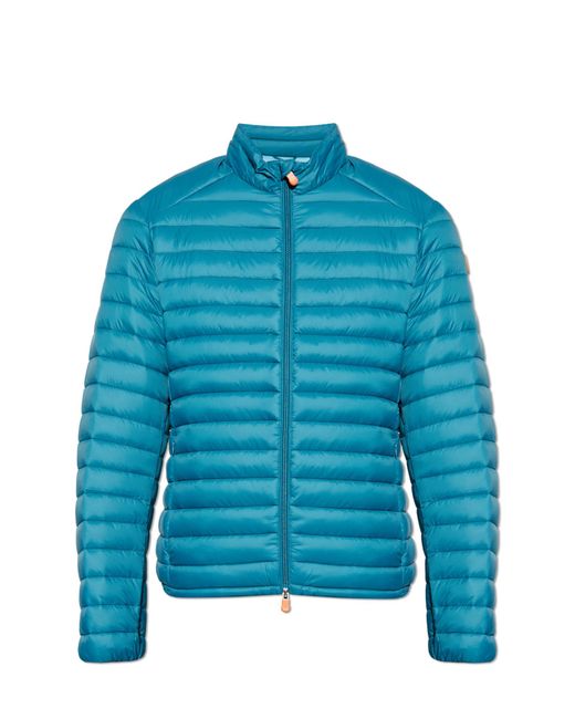 Save The Duck Blue Insulated Jacket "Alexander" for men