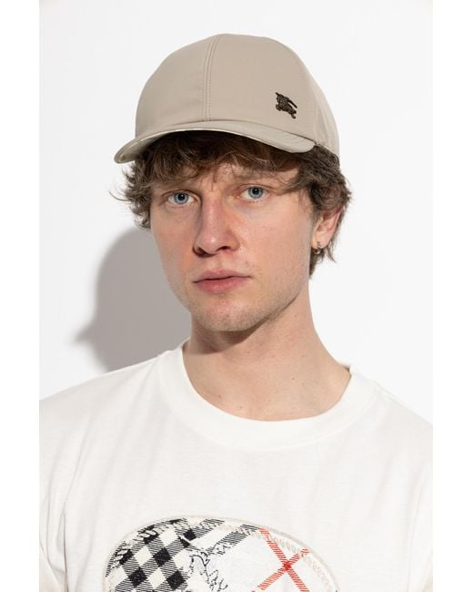 Burberry Natural Baseball Cap for men
