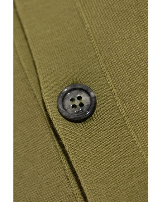AMI Natural Wool Cardigan