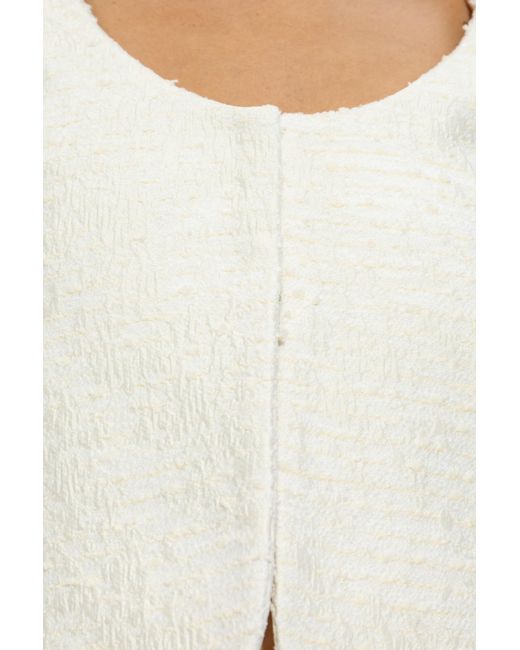 Jacquemus Natural Patterned Blazer