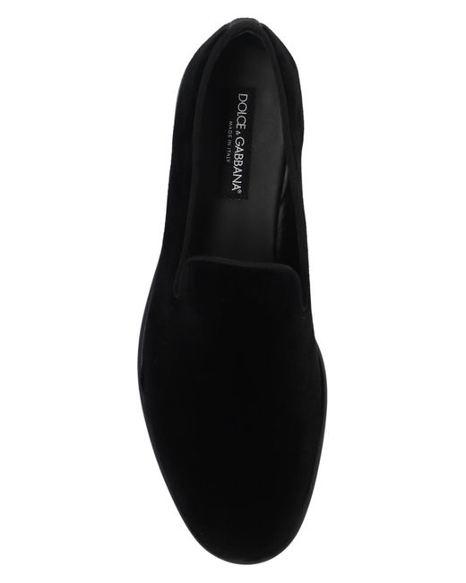 Dolce & Gabbana 'milano' Loafers in Black | Lyst