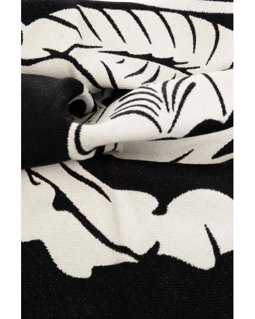 Burberry Black Triangular Scarf