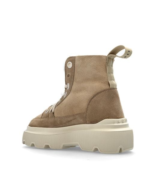 Inuikii Natural Suede Ankle Boots 'Matilda'