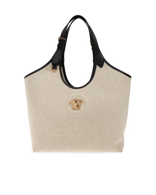 Versace Natural Shopper Bag 'La Medusa'