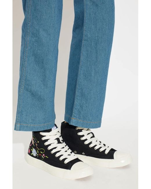 KENZO Black 'Hoshi High' Sports Shoes