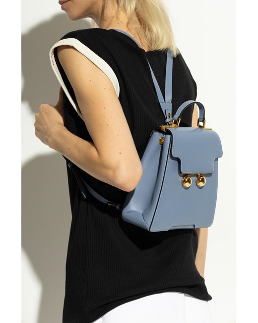 Marni Blue Rucksack