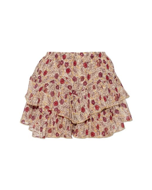 Isabel Marant Pink "Jocadia" Shorts