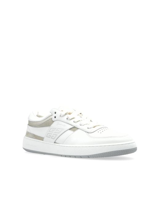 Givenchy White Sneakers With Logo