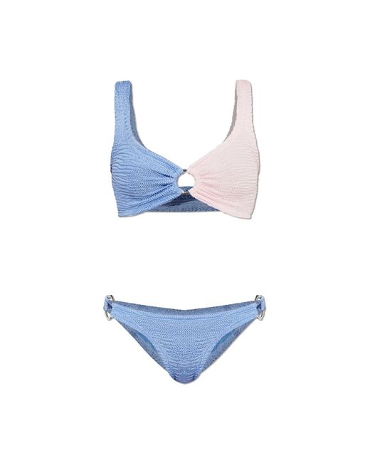 Paramidonna Blue Two-Piece Swimsuit "Kari"