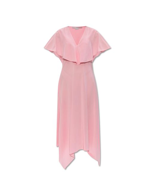 Stella McCartney Pink Silk Dress