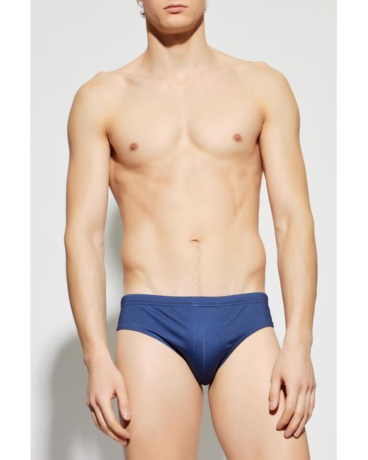 DSquared² Blue Swim Briefs for men
