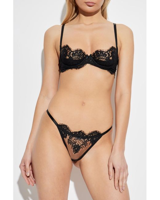 DSquared² Black Lace Bra