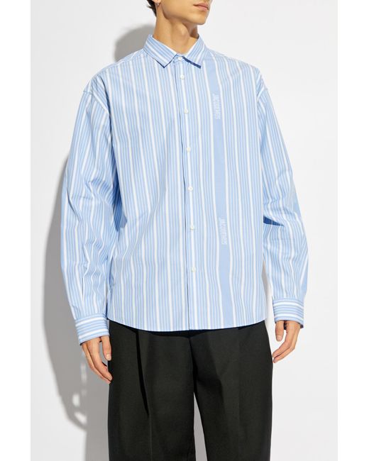 Jacquemus Black Shirt Simon for men