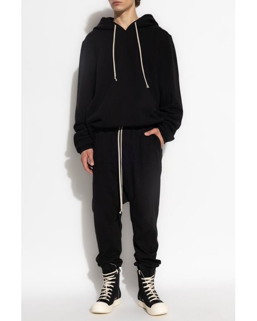Rick Owens Black "Prisoner" Pants for men