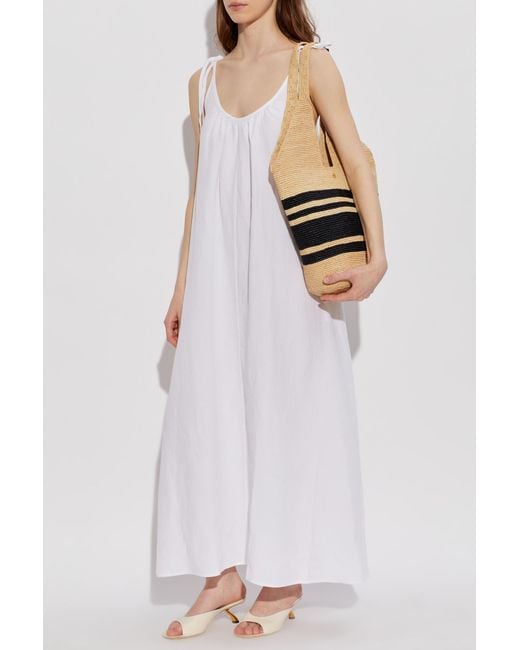 Anine Bing White Flora Dress