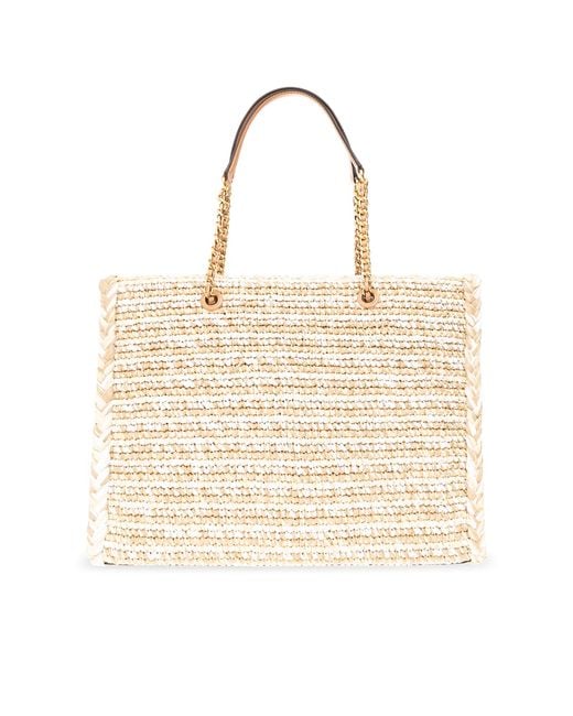 Tory Burch Natural ‘Ella’ Shopper Bag
