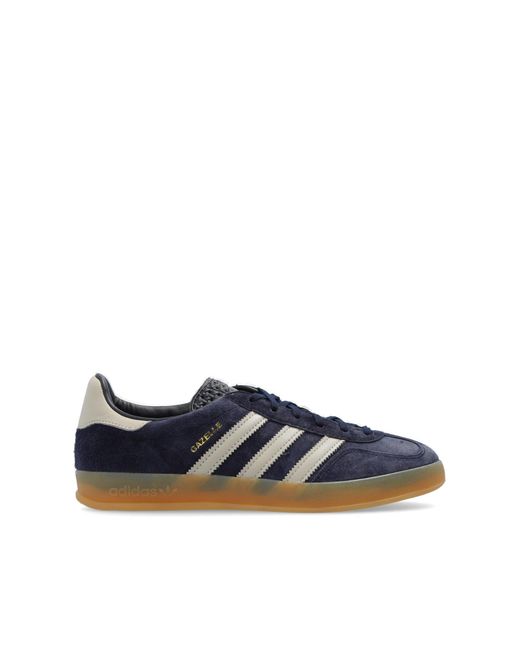 Adidas Originals Blue 'gazelle Indoor' Sports Shoes,