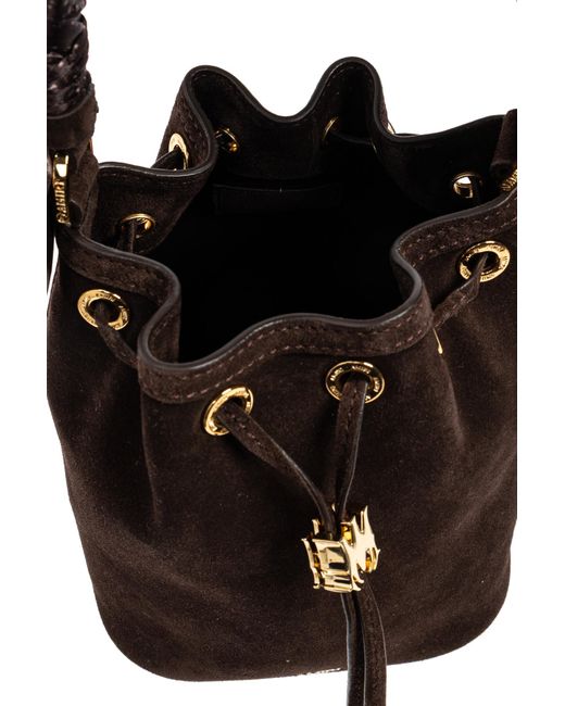 Amiri Brown Suede Handbag