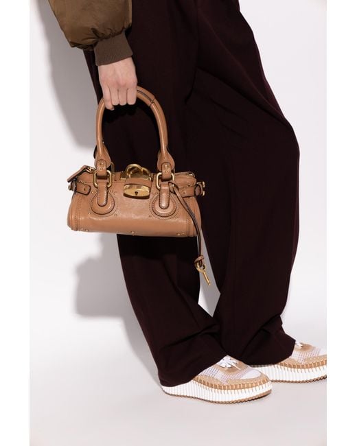 Chloé Brown Handbag "Paddington Small"
