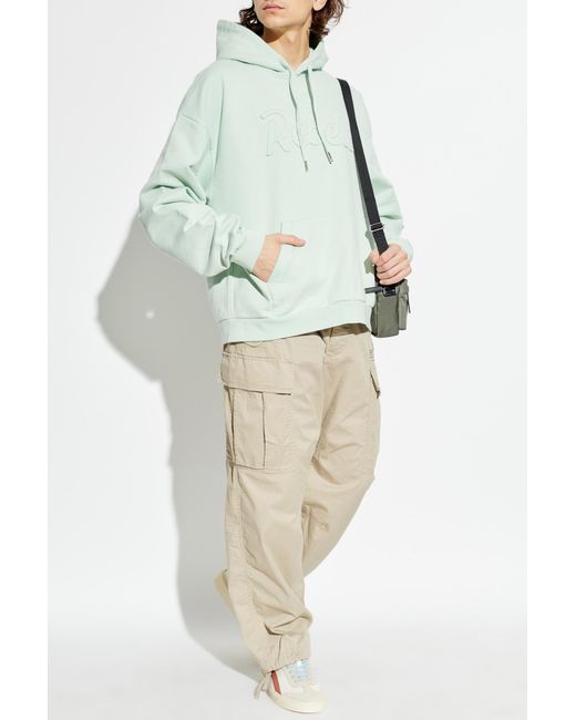 DSquared² Blue Sweatshirt With Print for men