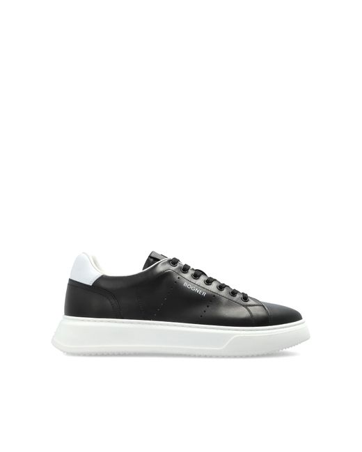 Bogner Black Sport Shoes "Milan" for men