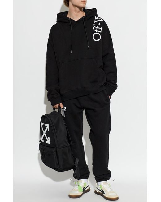 Off-White c/o Virgil Abloh Black Hoodie for men