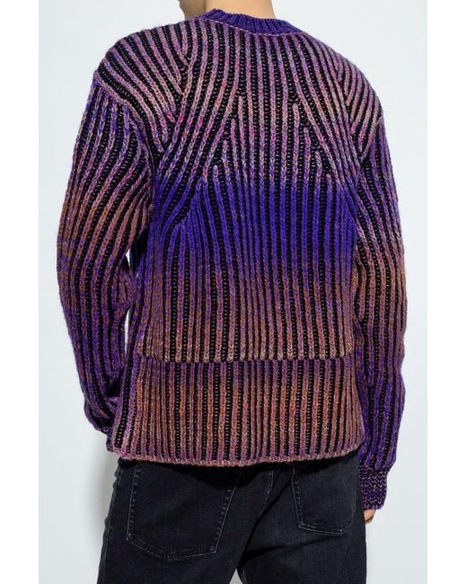 DIESEL 'k-oakland' Sweater in Purple for Men | Lyst