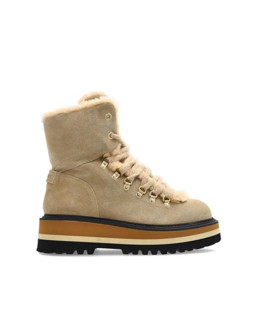 Bogner Natural Ankle Boots "Saas"