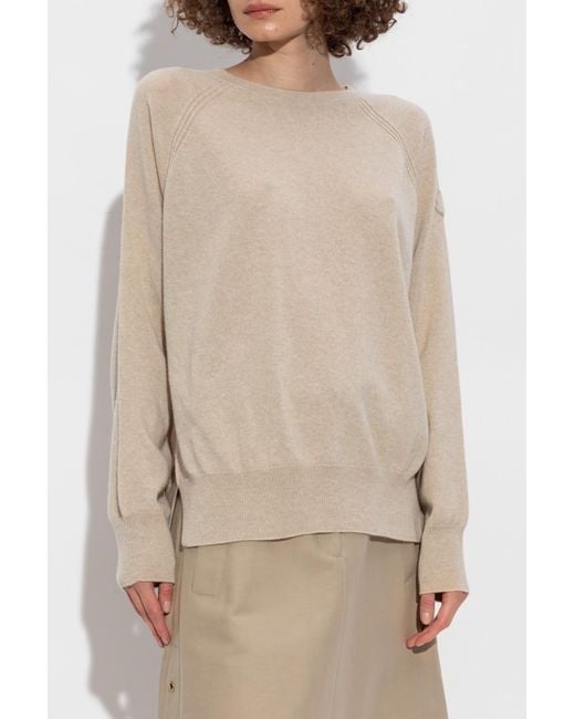 Moncler Natural Cashmere Sweater