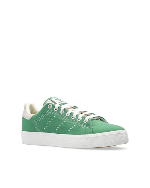 Adidas Originals Green ‘Stan Smith Cs’ Sports Shoes for men