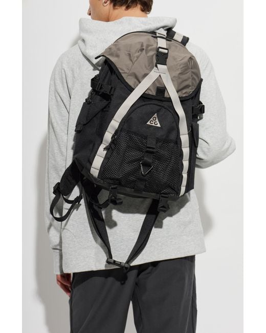 Nike Black Backpack With Print