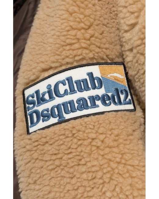 DSquared² Natural Reversible Hooded Jacket for men