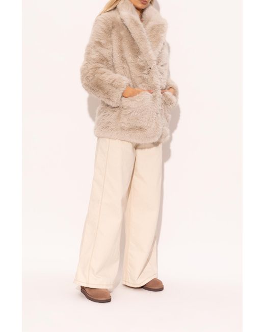 Ugg Natural "W Classic Micro" Shoes
