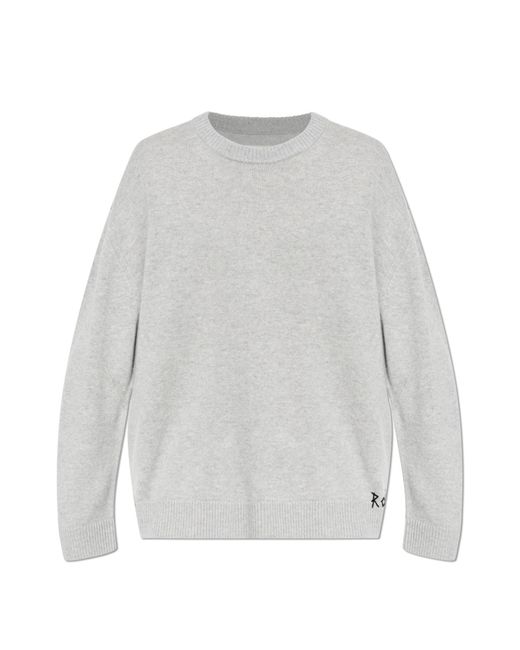 Zadig & Voltaire White Sweater "Swonny" for men