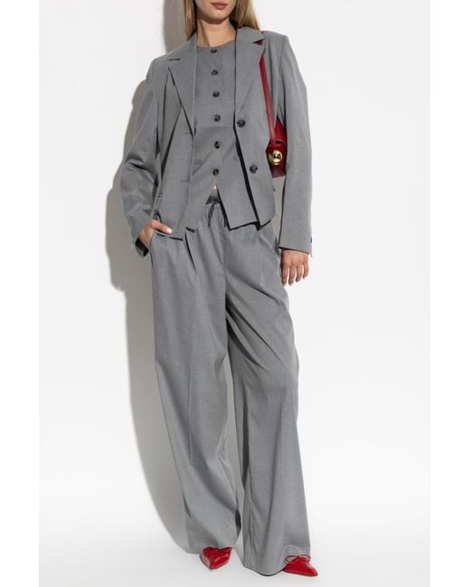 Samsøe & Samsøe Gray Jacket 'Sarila'