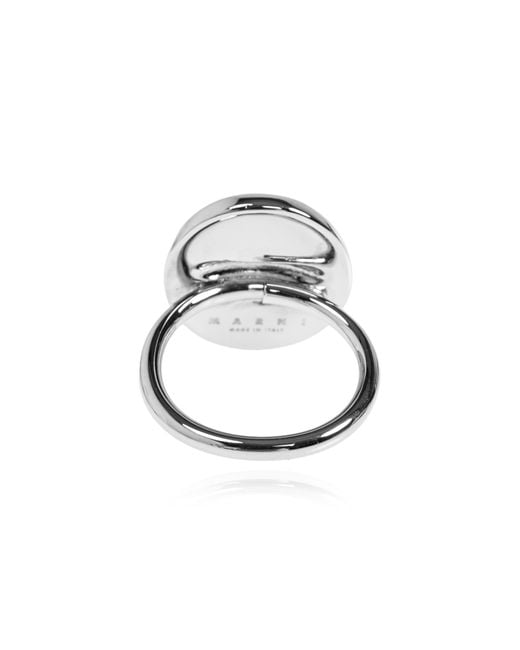 Marni Black Brass Ring