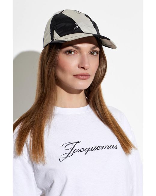 Jacquemus Black Baseball Cap