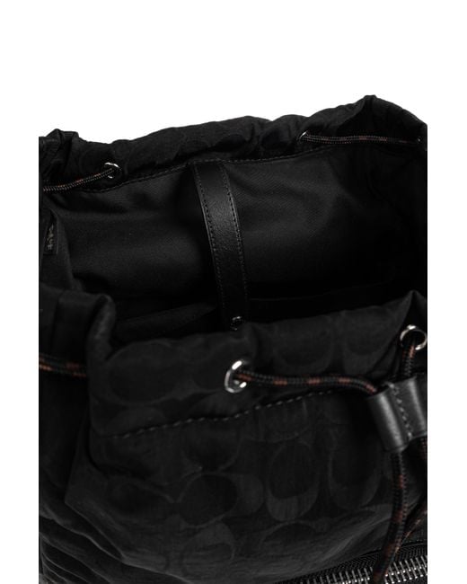 COACH Black Backpack 'Logan' for men